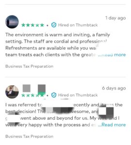 sample reviews