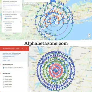 map points