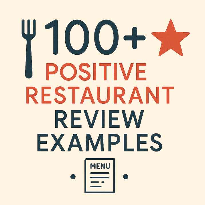 positive restaurant review examples